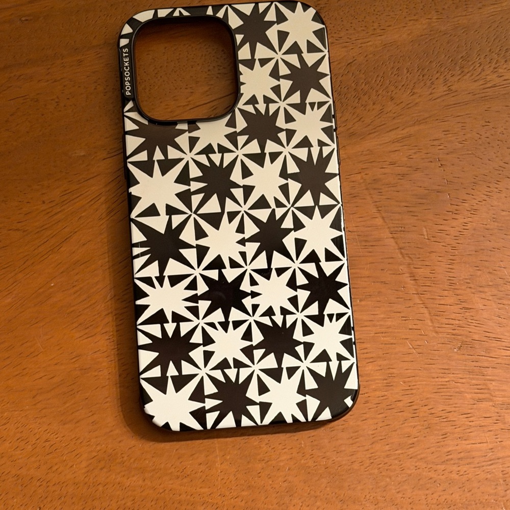 PopSocket Starry Night Black and White IPhone 14 Pro Max Case